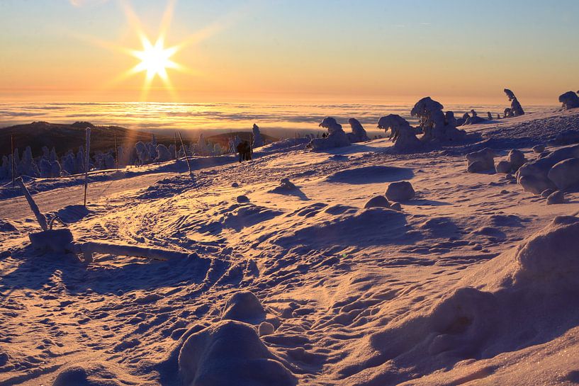 Der Brocken im Winterkleid von Karina Gebert