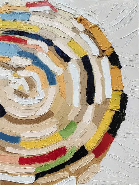 Spirale des Ausdrucks - Farben in Bewegung von But First Framing