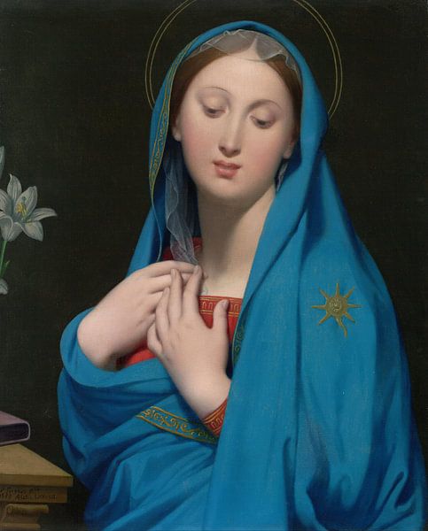 Jean-Auguste-Dominique Ingres. Maria van 1000 Schilderijen