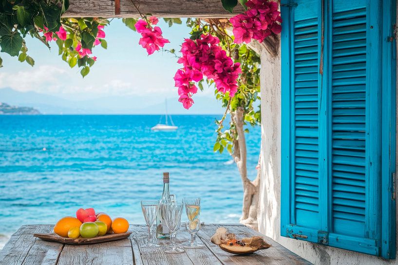 View of the sea by Poster Art Shop