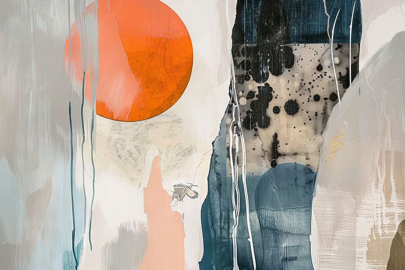 Abstrakte Geometrische Malerei von Poster Art Shop