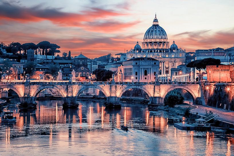 Rome en rose par Manjik Pictures