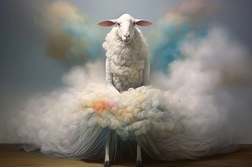 Schäfchenwolken von Heike Hultsch