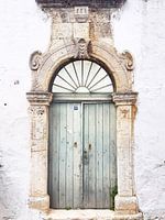 Old doors in Ostuni Italy