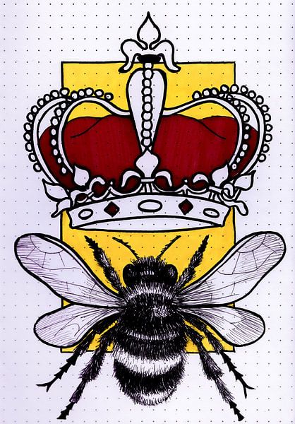 Farbe der Bienenkönigin von Patricia's Creations