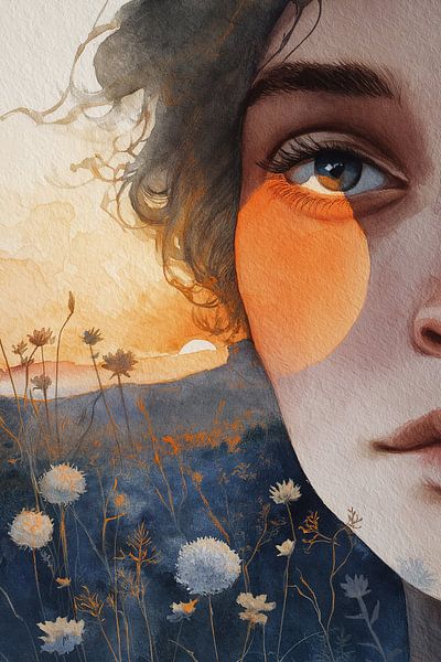 We saw the sun setting by Jadzia Klimkiewicz