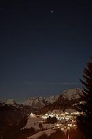 Dolomites, Italy at night