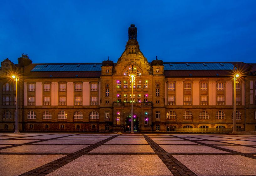 Chemnitz bei Nacht von Johnny Flash