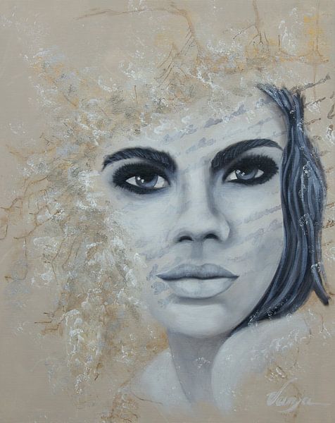 Die Frau in der Wand 1 von anja verbruggen