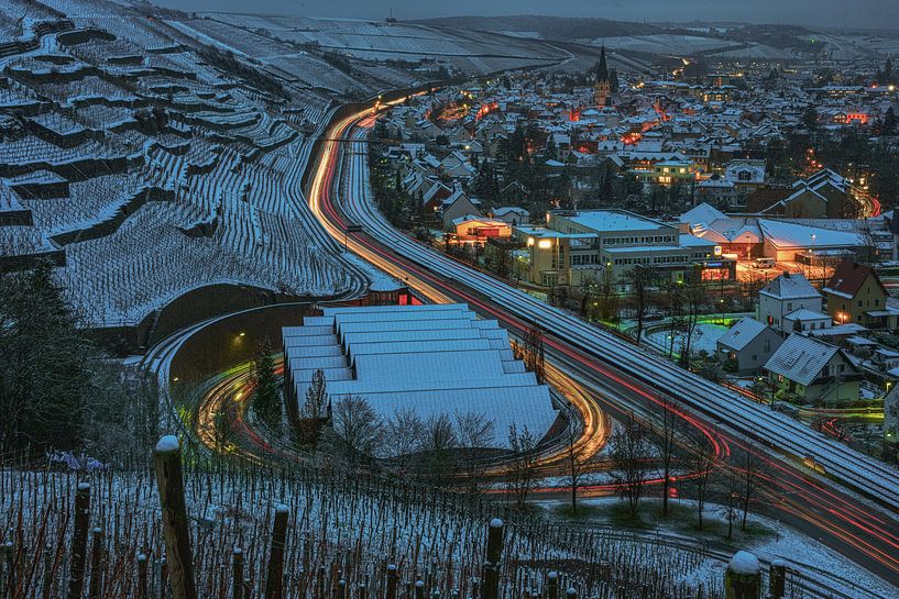 winterliches Ahrtal von Heinz Grates