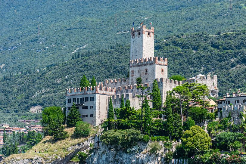 le magnifique château de Malcesine, au lac de Garde par Patrick Verhoef
