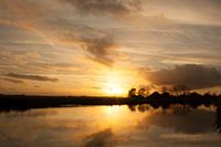 Zonsondergang in de beemster