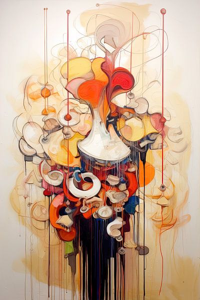 Surréalisme abstrait par Wall Wonder