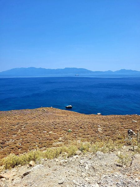 The blue waters by Lotte Hermans