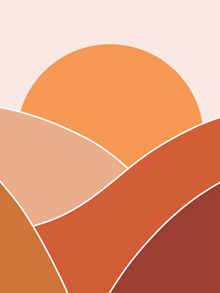 Sun and mountains by Studio Miloa