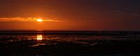 Zonsopgang boven het wad