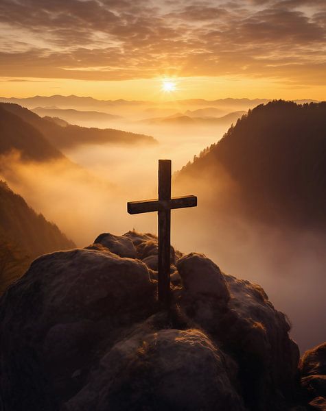 Sunrise in the mountains by fernlichtsicht