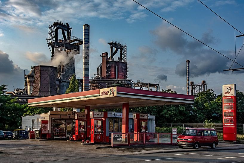 Duisburg Montan Ruhrpott Rhein von Johnny Flash