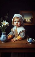 Little Vermeer’s Girl