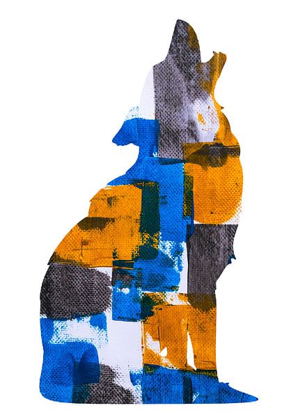 The wolf roars von Gunawan RB