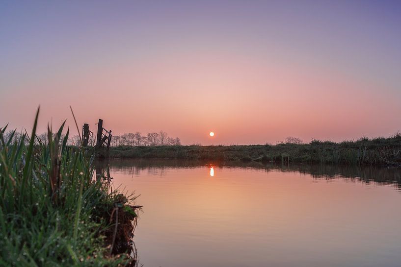 Spring sunrise in the Polder, Stolwijk by Rossum-Fotografie