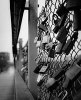Locks on to bridge where you keep memories