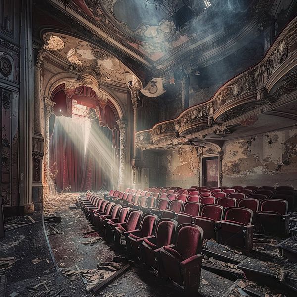 Baroque theatre by Poster Art Shop
