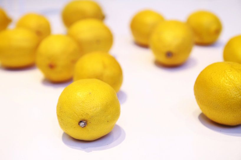 yellow lemons by Martina Weidner