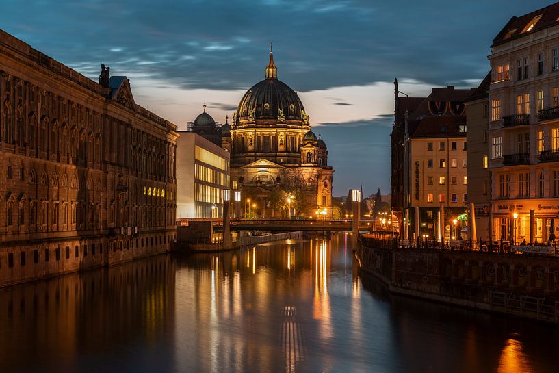 La cathédrale de Berlin en soirée par Stefan Schäfer