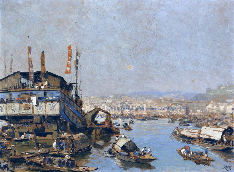 Port of Singapore, ERICH KIPS, ca. 1928 by Atelier Liesjes