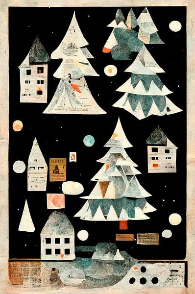 Little Winter Village von Treechild