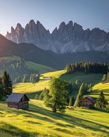 Green valleys, high mountains