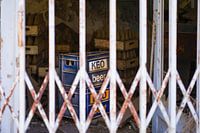 Varosha, caisses de bière Keo, environ 50 ans