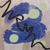 Abstraktes Kunstwerk "Here I Am "