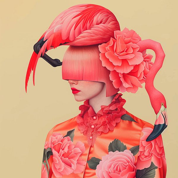 Pink oases by Mirjam Duizendstra