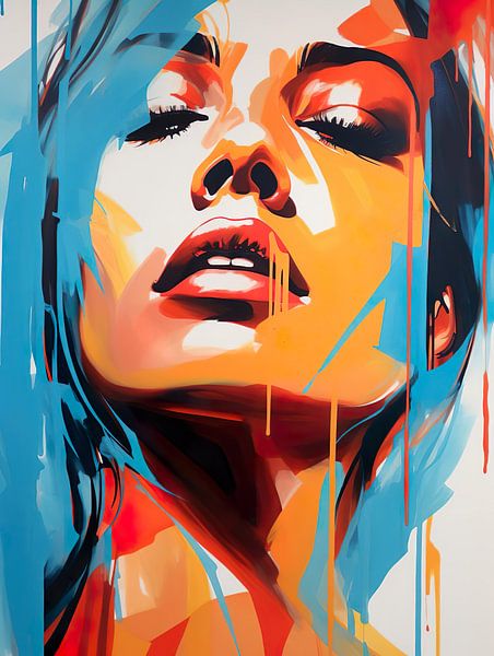 Beautiful female portrait by PixelPrestige