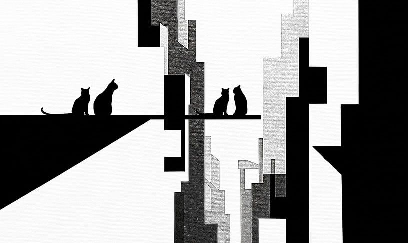 Cats in the City by Karina Brouwer