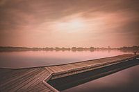 Sonnenaufgang im Nebel.