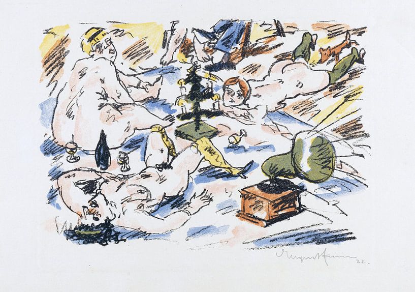 brothel, JOACHIM RINGELNATZ, 1923 by Atelier Liesjes