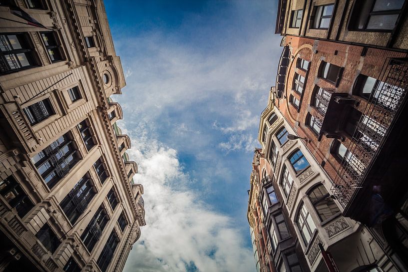 Zwischen den Gebäuden von Wim Brauns