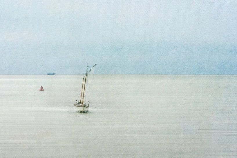 Sur la mer des Wadden par Greetje van Son