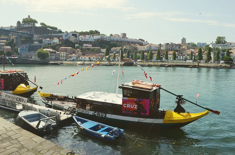 Rabelo boat, Porto, Portugal by Carolina Reina Photography