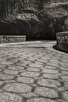 Straße durch die Brasa-Schlucht in Tremosine Italien