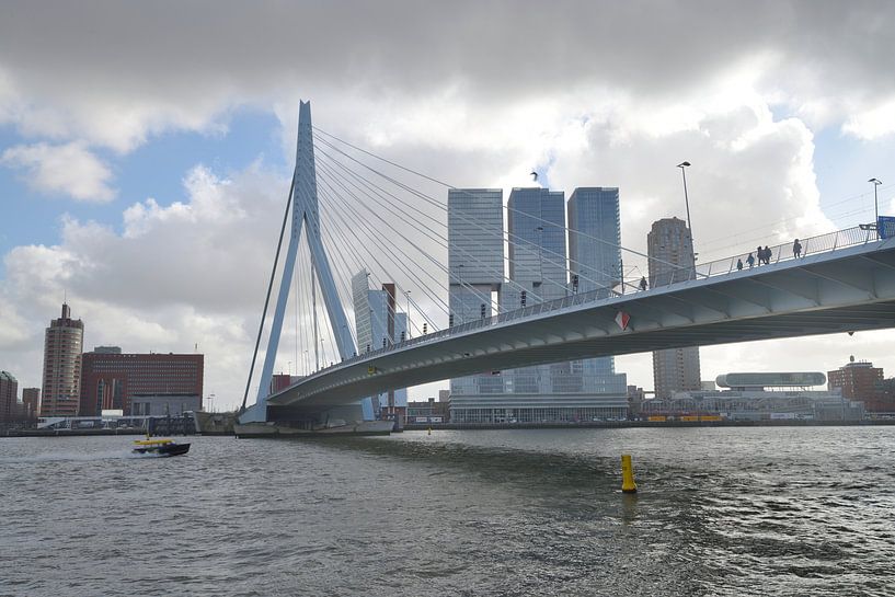 Erasmusbrücke, Rotterdam von Peter Apers