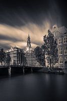 Kloveniersburgwal mit Blick auf die Zuiderkerk