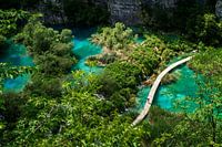 Plitvice Meren, Kroatie.