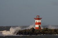 Lighthouse in the surf