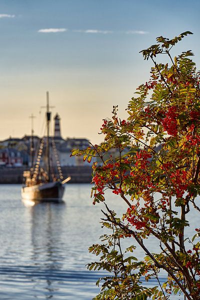 L'horizon d'Alnes, Godøy, Norvège par qtx