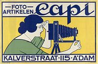 Fotoartikelen Capi, Kalverstraat 115 Amsterdam, Johann Georg van Caspel