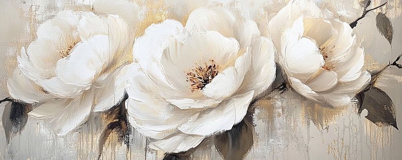 Stille Blüte Echo von Wunderbare Kunst